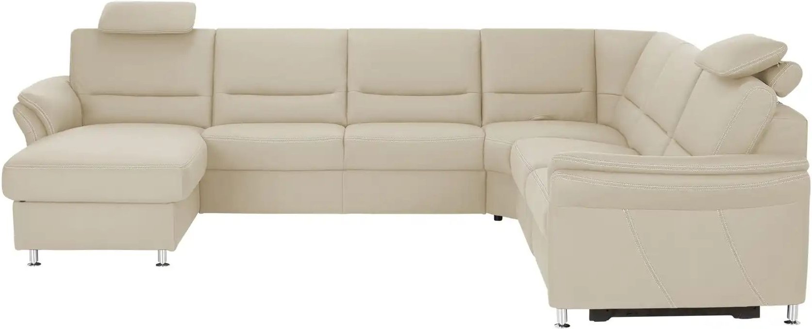Thumbnail - meinSofa Wohnlandschaft Donald ¦ beige ¦ Maße (cm): B: 330 H: 89 T: 262.0 Polstermöbel > Sofas > Wohnlandschaften - Höf...