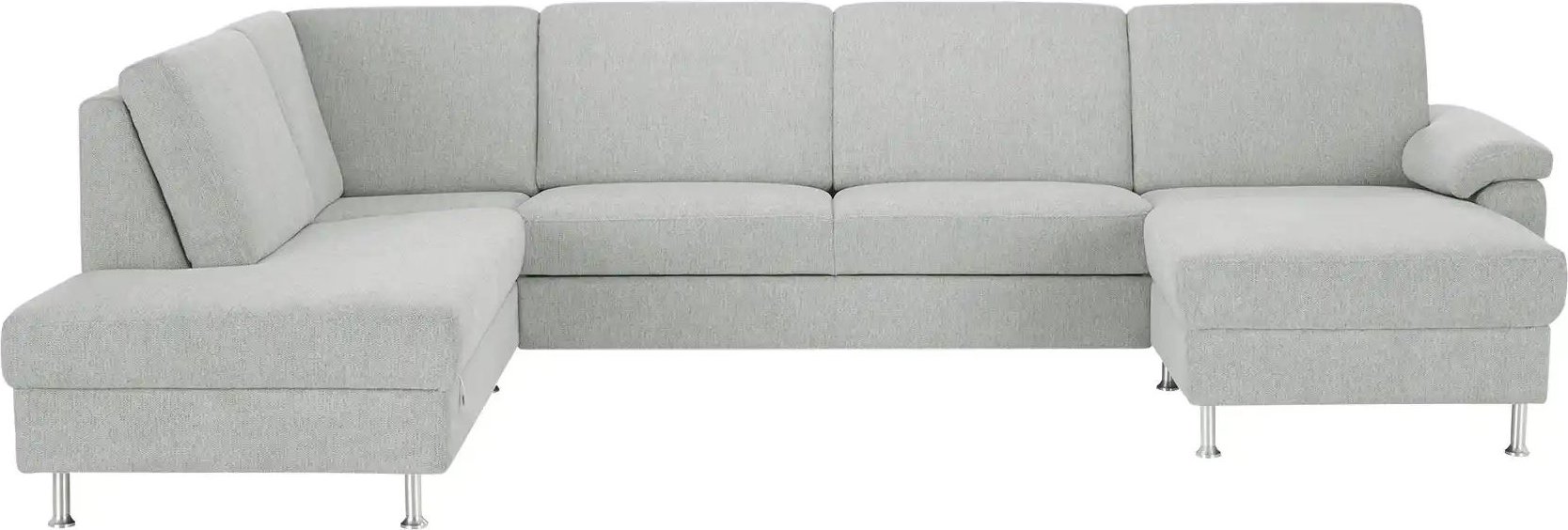 Diva Wohnlandschaft Diva ¦ silber ¦ Maße (cm): B: 330 H: 90 T: 210.0 Polstermöbel > Sofas > Wohnlandschaften - Höffner