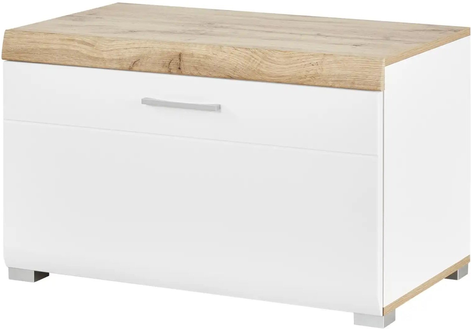 Lowboard klein Cortina ¦ weiß ¦ Maße (cm): B: 80 H: 51 T: 47.0 Kommoden & Sideboards > Lowboards - Höffner
