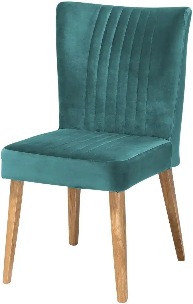 Woodford Polsterstuhl Ivett ¦ türkis/petrol ¦ Maße (cm): B: 51 H: 92 T: 65.0 Stühle > Küchenstühle > Polster Küchenstüh...