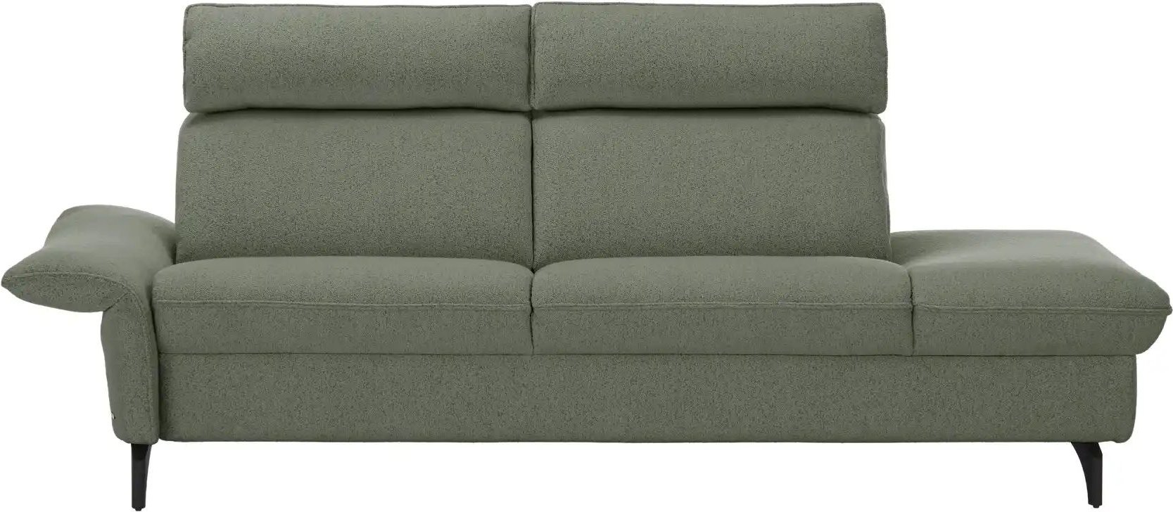 himolla Recamiére 1926 ¦ grün ¦ Maße (cm): B: 233 H: 106 T: 117.0 Polstermöbel > Ottomanen & Recamiere - Höffner