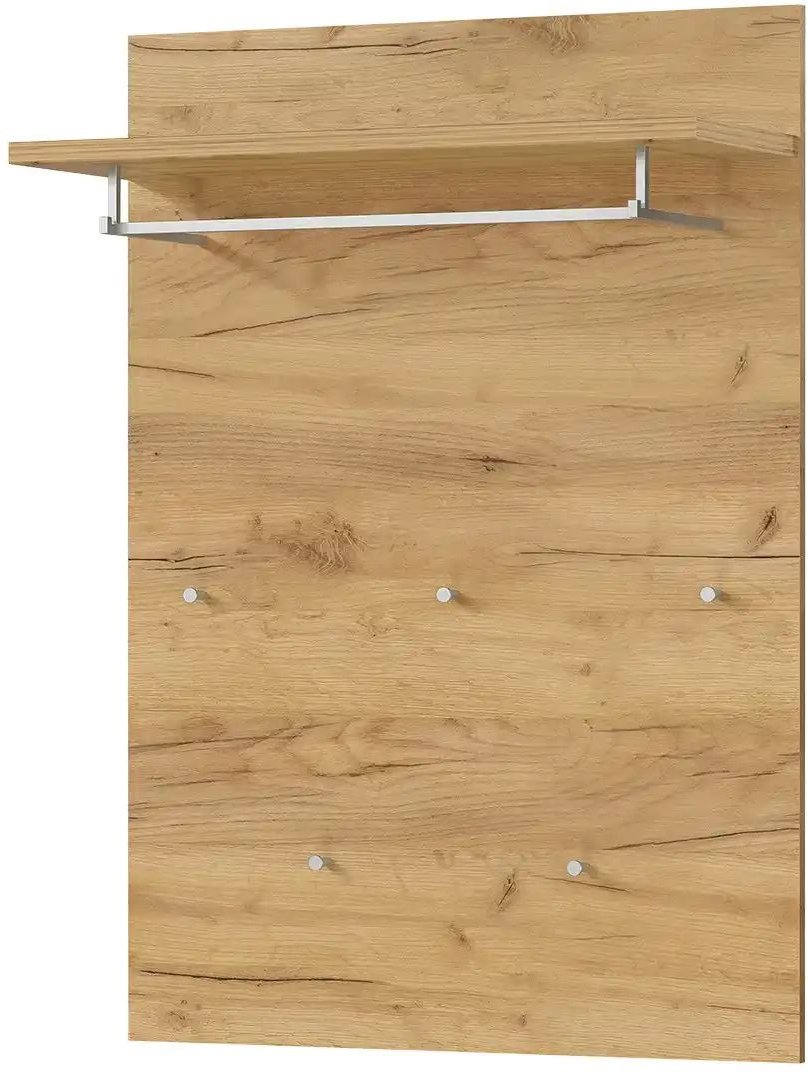 uno Garderobenpaneel Dana ¦ holzfarben ¦ Spanplatte ¦ Maße (cm): B: 75 H: 106 T: 30.0 Garderoben & Kleiderstangen > Wan...