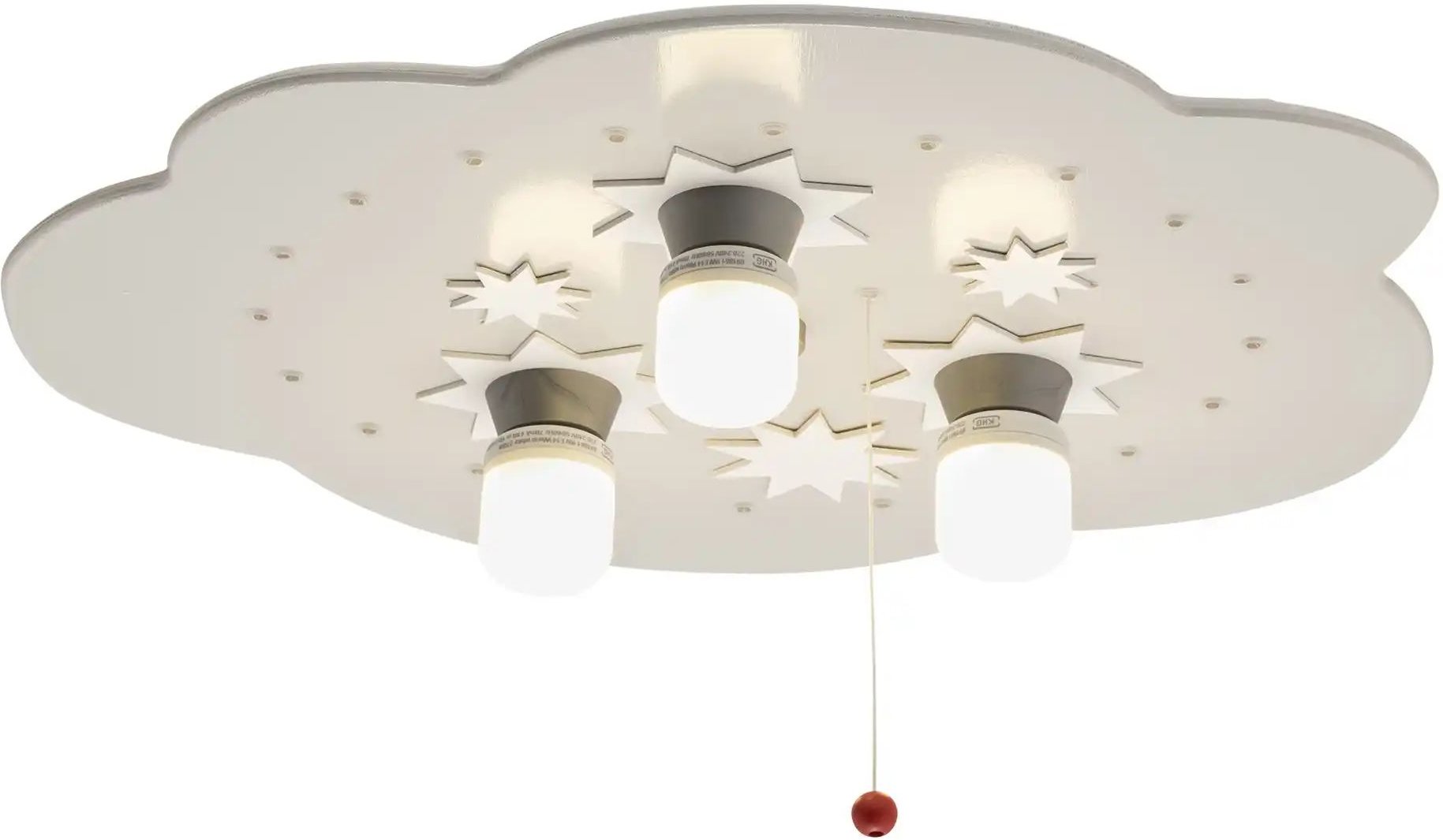 Deckenleuchte Sternenhimmel Holz weiß ¦ weiß ¦ Maße (cm): B: 35 Lampen & Leuchten > Deckenleuchten - Höffner