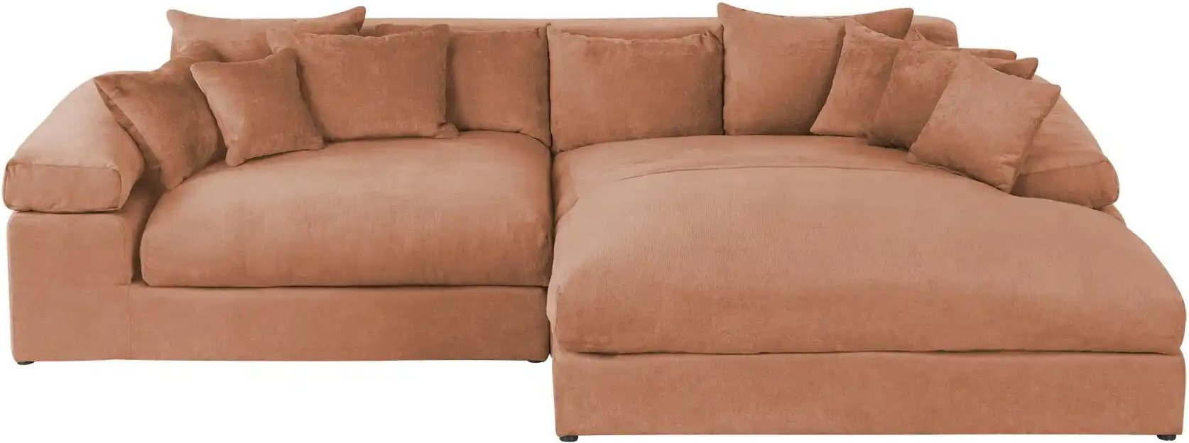 smart Ecksofa Lianea ¦ rot ¦ Maße (cm): B: 291 H: 86 T: 208.0 Polstermöbel > Sofas > 3-Sitzer - Höffner