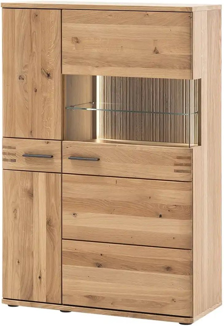 Woodford Highboard Monta ¦ holzfarben ¦ Maße (cm): B: 90 H: 136 T: 37.0 Kommoden & Sideboards > Highboards - Höffner