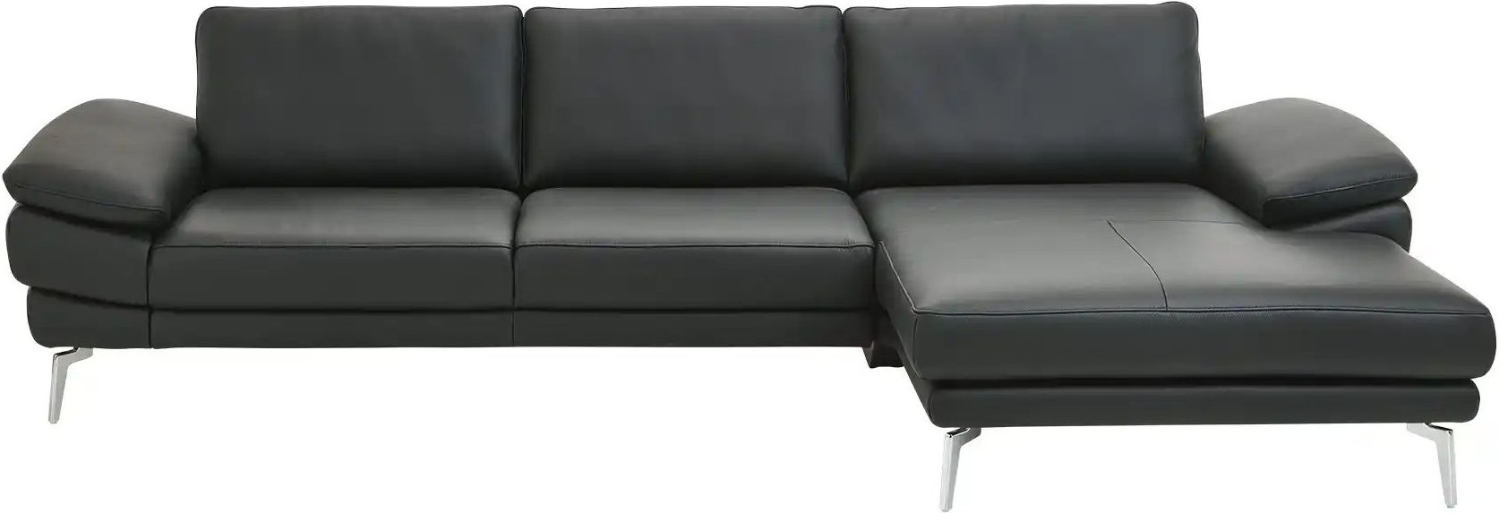 MONDO Ecksofa Civita ¦ schwarz ¦ Maße (cm): B: 323 H: 86 T: 180.0 Polstermöbel > Sofas > Ecksofas - Höffner