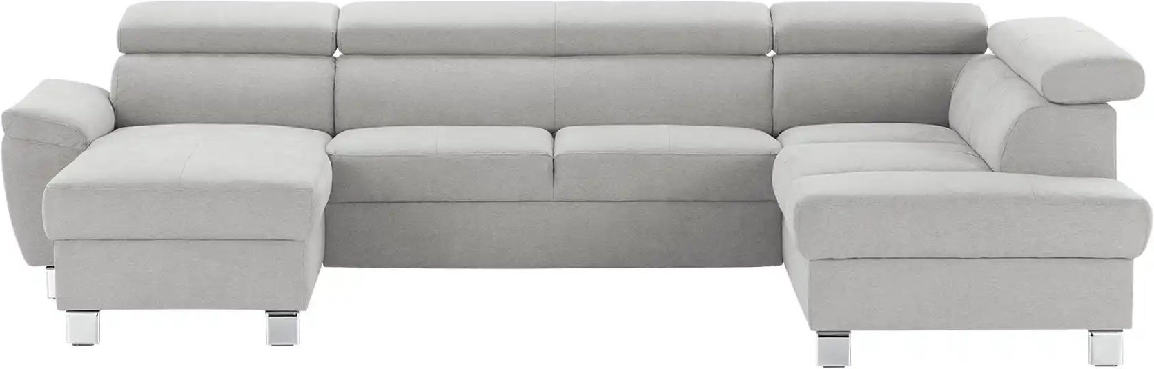 uno Wohnlandschaft aus Mikrofaser Avola ¦ blau ¦ Maße (cm): B: 318 H: 90 T: 208.0 Polstermöbel > Sofas > Wohnlandschafte...