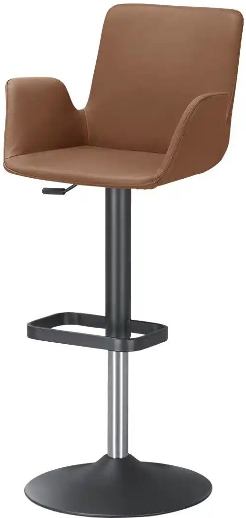 Barhocker MyTina ¦ braun ¦ Maße (cm): B: 52 T: 47.0 Polstermöbel > Hocker > Barhocker - Höffner