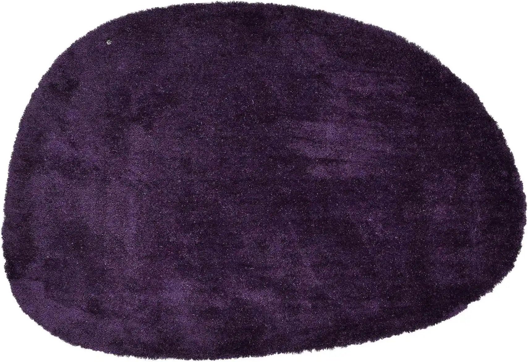 Thumbnail - Tom Tailor Hochflorteppich Cozy ¦ lila/violett ¦ Synthetische Fasern ¦ Maße (cm): B: 80 H: 3 Teppiche > Einfarbige Tepp...