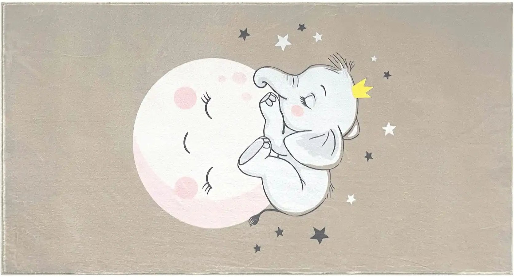 KJUT Kinderteppich Kiddy ¦ braun ¦ Synthetische Fasern ¦ Maße (cm): B: 80 Teppiche > Kinderteppiche - Höffner