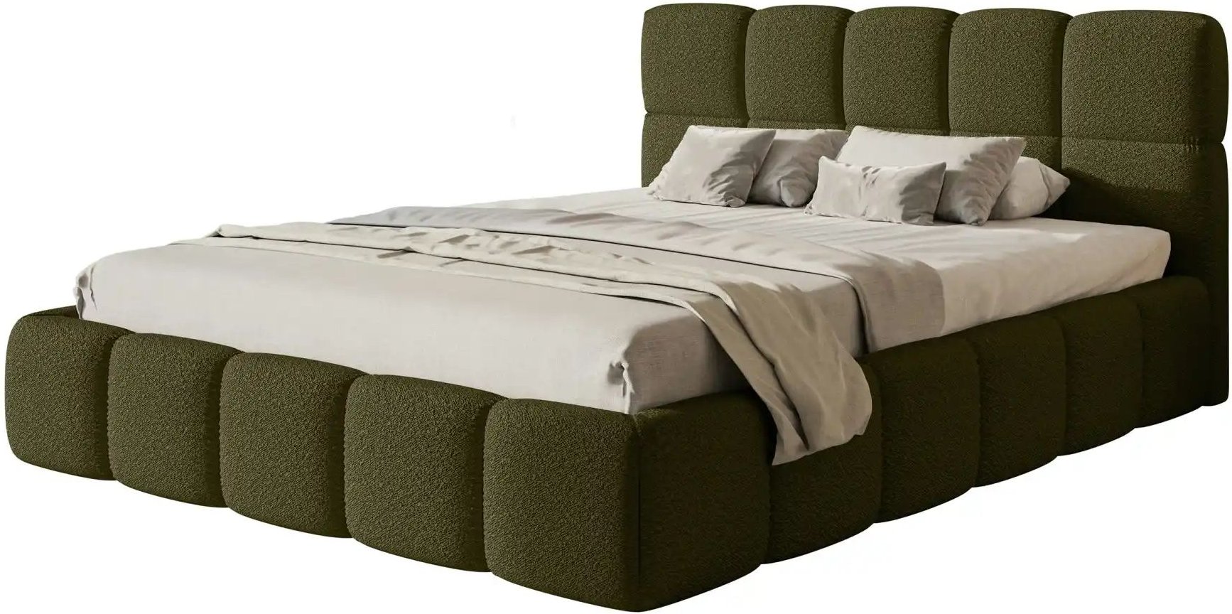 Selsey Polsterbett mit Lattenrost Cloudy ¦ grün ¦ Maße (cm): B: 200 H: 96 Betten > Polsterbetten - Höffner