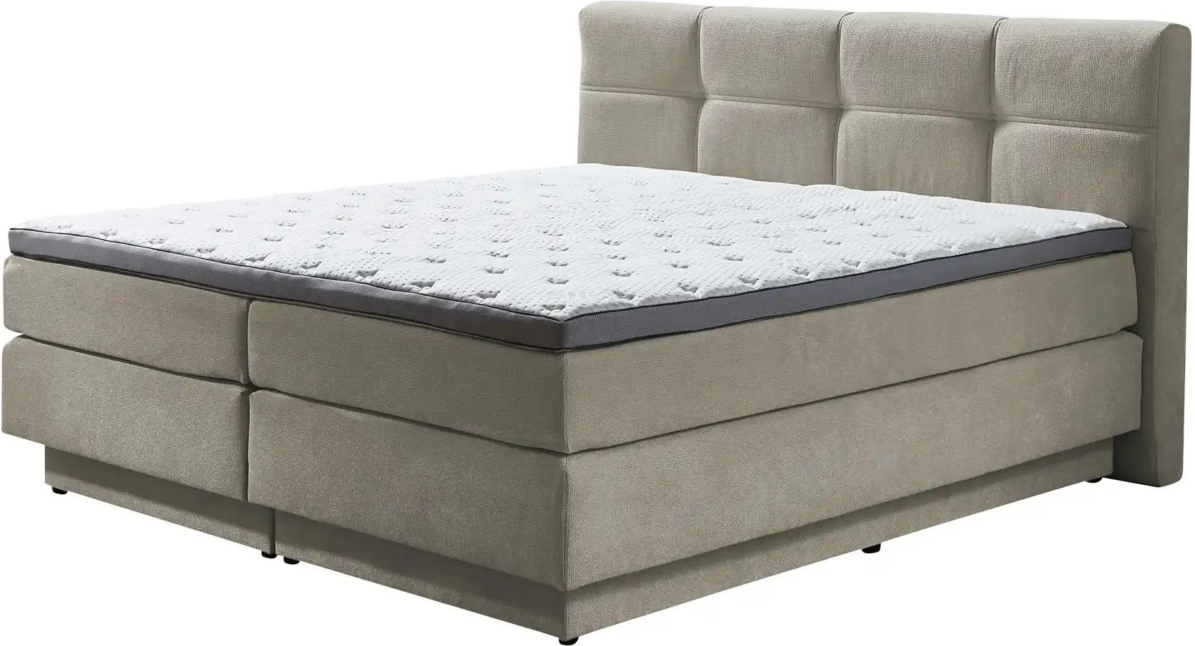 uno Boxspringbett Chicago ¦ creme ¦ Maße (cm): B: 168 H: 112 Betten > Boxspringbetten - Höffner