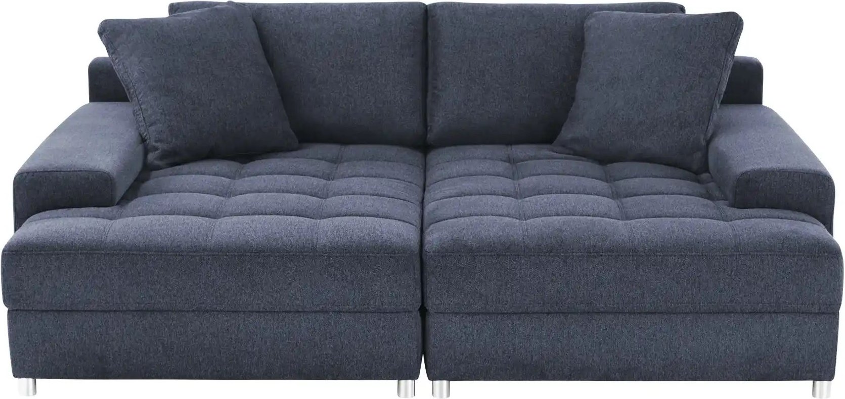 bobb Doppelrecamiere Arissa de Luxe ¦ blau ¦ Maße (cm): B: 224 H: 84 T: 181.0 Polstermöbel > Sofas > 2-Sitzer - Höffner