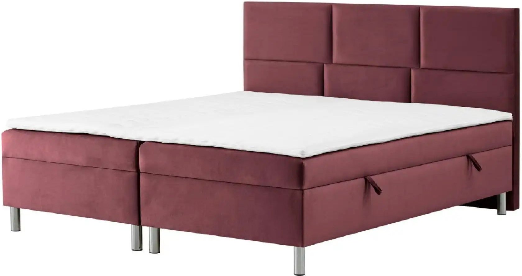 Boxbett mit Bettkasten Adria ¦ rot ¦ Maße (cm): B: 160 H: 110 Betten > Komfortbetten - Höffner