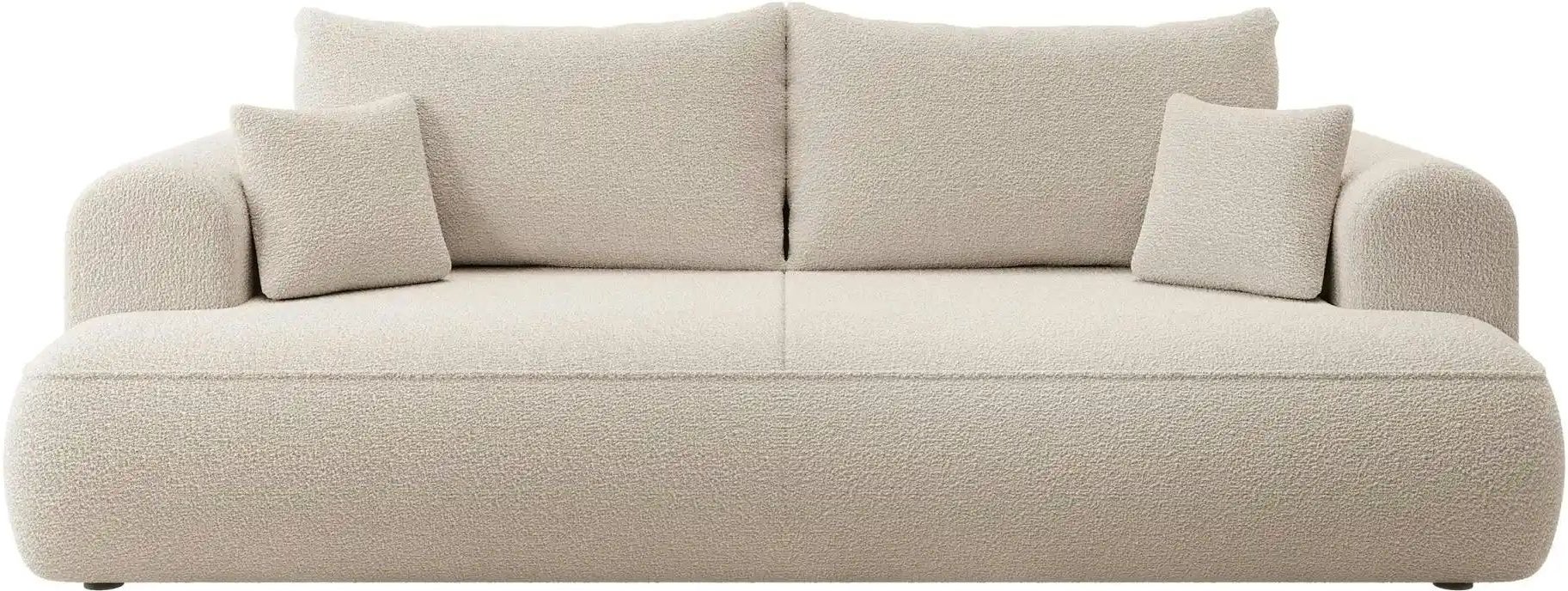 Selsey Einzelsofa mit Schlaffunktion Ovo ¦ beige ¦ Maße (cm): B: 250 H: 92 Polstermöbel > Sofas > 3-Sitzer - Höffner