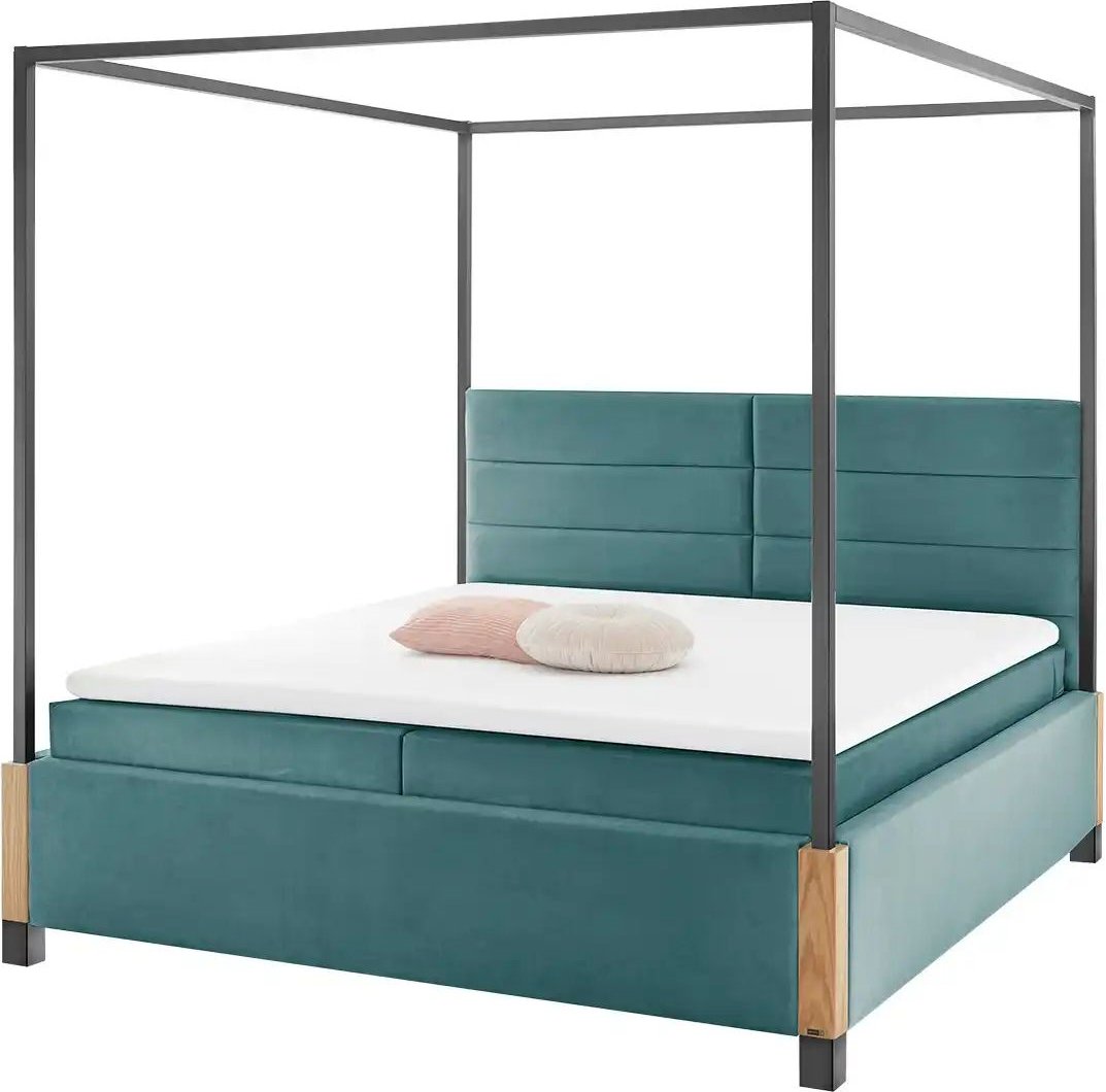 Musterring Himmelbett My Heaven ¦ türkis/petrol ¦ Maße (cm): B: 195 H: 204 Betten > Polsterbetten - Höffner