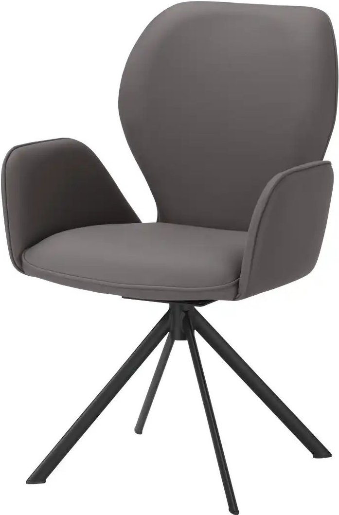 Thumbnail - Wohnwert Esszimmerstuhl Lea ¦ grau ¦ Maße (cm): B: 62 H: 92 T: 46.0 Stühle > Küchenstühle > Küchenstühle mit Armlehnen ...