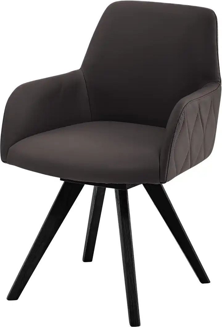 Woodford Esszimmerstuhl Damask ¦ braun ¦ Maße (cm): B: 61 H: 88 T: 66.5 Stühle > Küchenstühle > Küchenstühle mit Armleh...