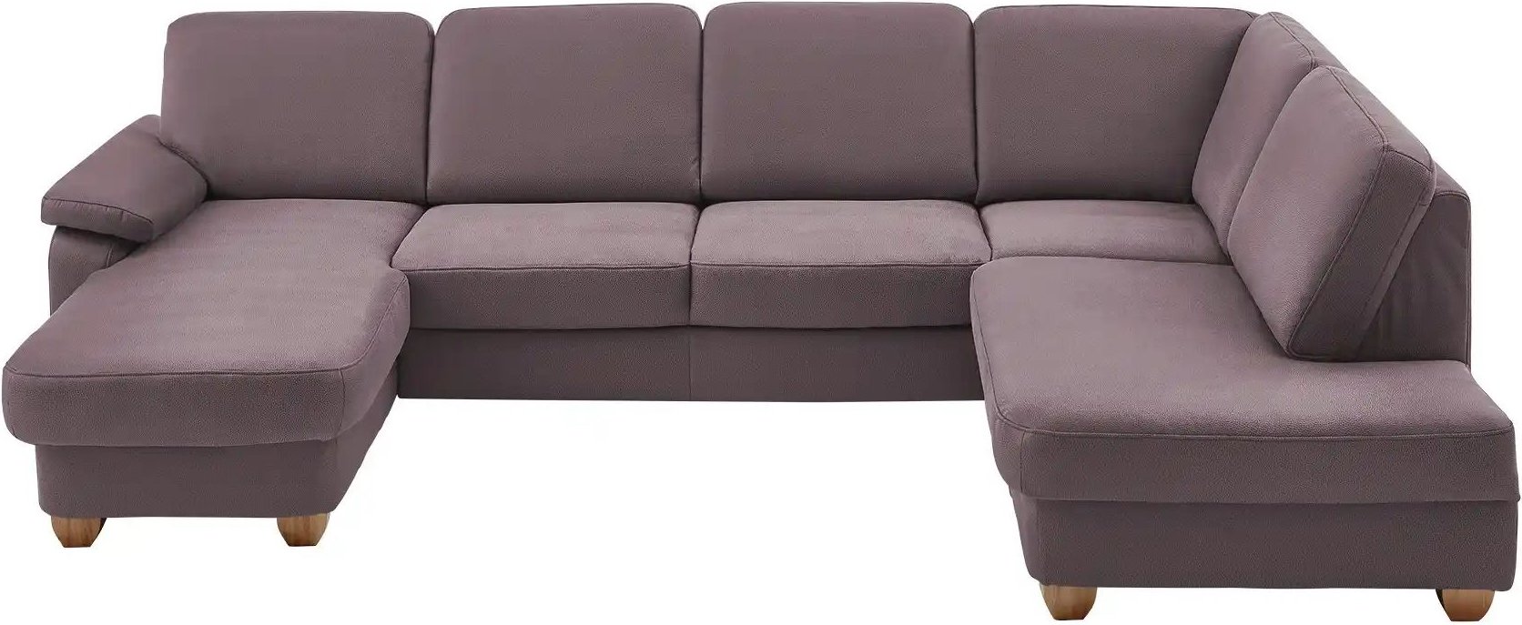Thumbnail - meinSofa Wohnlandschaft aus Kunstleder Oliver ¦ lila/violett ¦ Maße (cm): B: 300 H: 85 T: 202.0 Polstermöbel > Sofas > ...