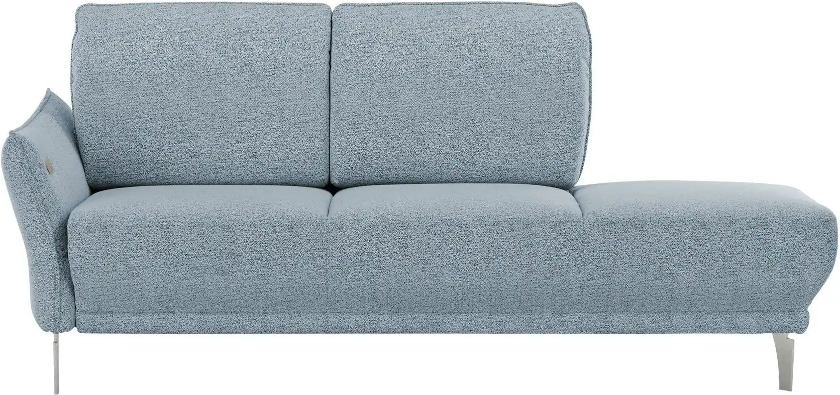 Récamiere Berlin ¦ blau ¦ Maße (cm): B: 204 H: 88 T: 93.0 Polstermöbel > Ottomanen & Recamiere - Höffner