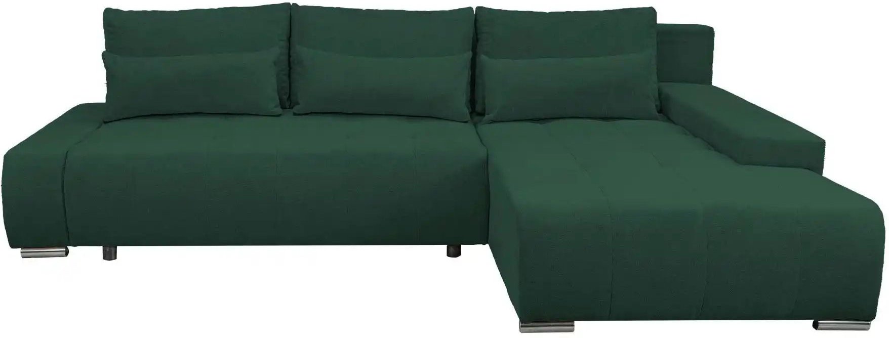 Thumbnail - Ecksofa Bloom ¦ grün ¦ Maße (cm): B: 267 H: 85 Polstermöbel > Sofas > 3-Sitzer - Höffner