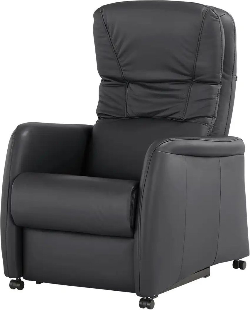 Hukla Ledersessel Tobias ¦ schwarz ¦ Maße (cm): B: 75 H: 105 T: 88.0 Polstermöbel > Sessel > Relaxsessel - Höffner