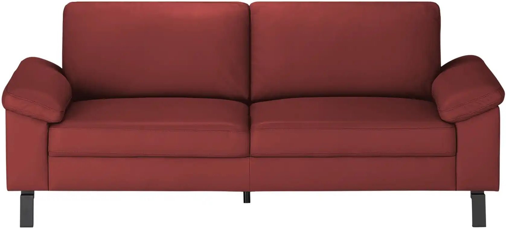 Thumbnail - Max Schelling Ledersofa aus Echtleder Maximum ¦ rot ¦ Maße (cm): B: 204 H: 86 T: 97.0 Polstermöbel > Sofas > 2-Sitzer - ...