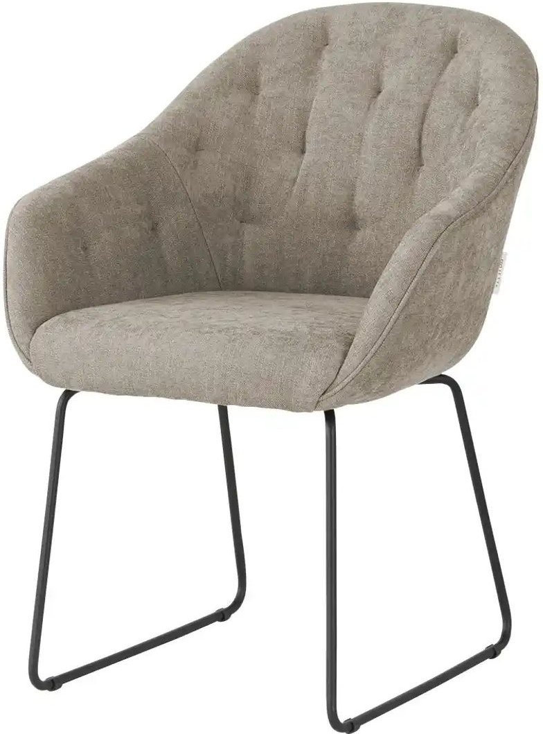 Jette Home Polsterstuhl Abby ¦ beige ¦ Maße (cm): B: 62 H: 85 T: 69.0 Stühle > Esszimmerstühle > Esszimmerstühle mit Ar...