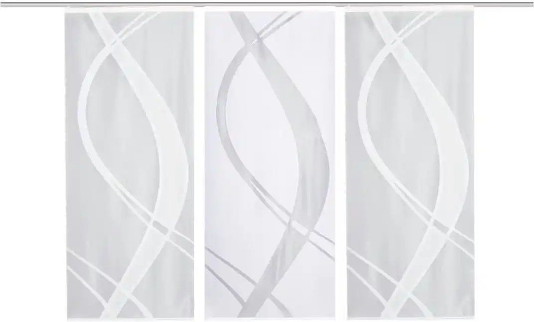 Thumbnail - HOME Wohnideen Schiebevorhang ¦ weiß ¦ Maße (cm): B: 57 H: 145 Gardinen & Rollos > Gardinen & Vorhänge > Schiebegardin...