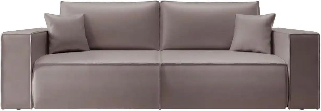 Thumbnail - Selsey Schlafsofa Farese Cuero ¦ beige ¦ Maße (cm): B: 257 H: 86 Polstermöbel > Sofas > 3-Sitzer - Höffner
