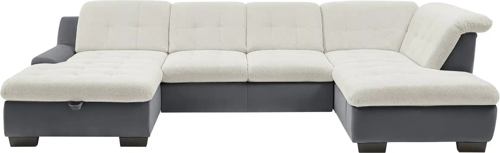 Lounge Collection Wohnlandschaft  Davinci ¦ creme ¦ Maße (cm): B: 346 H: 104 T: 195.0 Polstermöbel > Sofas > Schlafsofas...