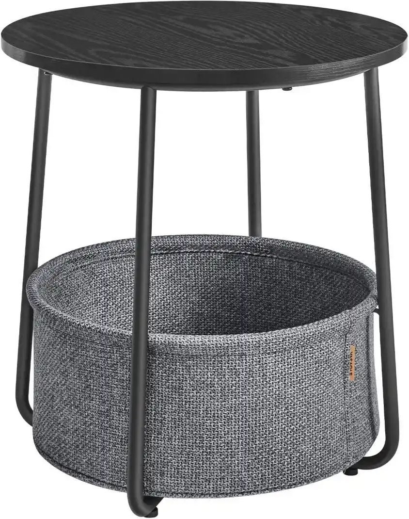 Beistelltisch Lilea ¦ schwarz ¦ Maße (cm): H: 50 Ø: 45 Tische > Beistelltische > Beistelltische ohne Rollen - Höffner