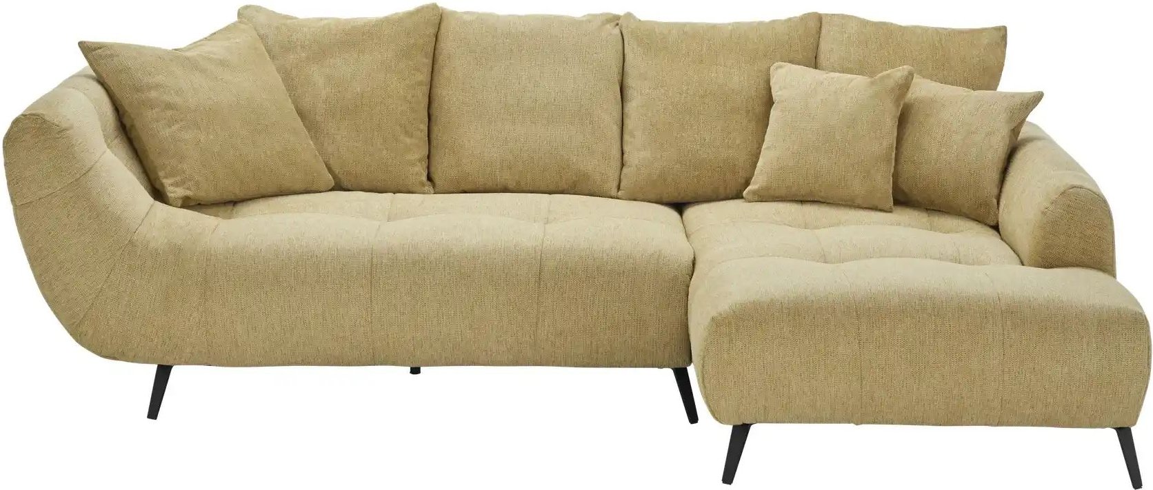 bobb Ecksofa Bellani III ¦ gelb ¦ Maße (cm): B: 279 H: 98 T: 192.0 Polstermöbel > Sofas > 3-Sitzer - Höffner