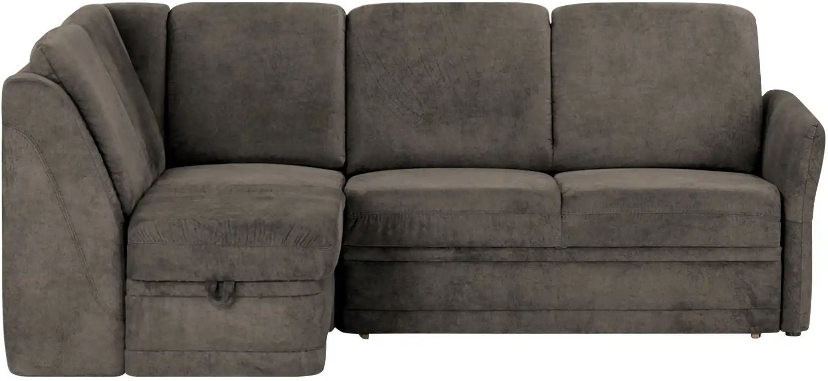 Polstermöbel Oelsa Ecksofa  Luna ¦ schwarz ¦ Maße (cm): B: 224 H: 91 T: 160.0 Polstermöbel > Sofas > Ecksofas - Höffner