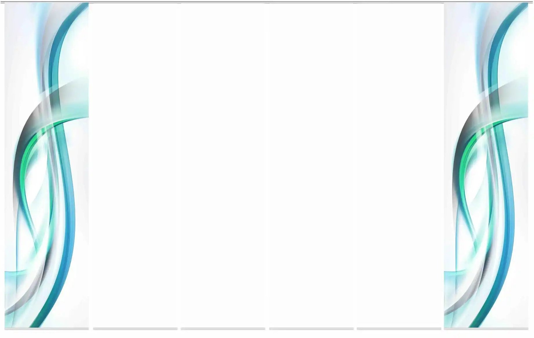 Thumbnail - HOME Wohnideen Schiebevorhang ¦ mehrfarbig ¦ Maße (cm): B: 60 Gardinen & Rollos > Gardinen & Vorhänge > Schiebegardine...