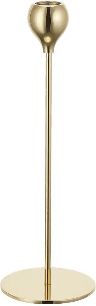 HOME STORY Kerzenhalter ¦ gold ¦ Eisen,Aluminium ¦ Maße (cm): H: 27 Ø: 9 Weihnachten - Höffner