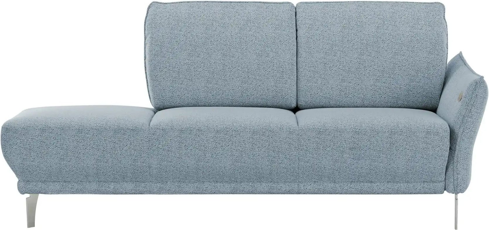 Récamiere Berlin ¦ blau ¦ Maße (cm): B: 204 H: 88 T: 93.0 Polstermöbel > Ottomanen & Recamiere - Höffner