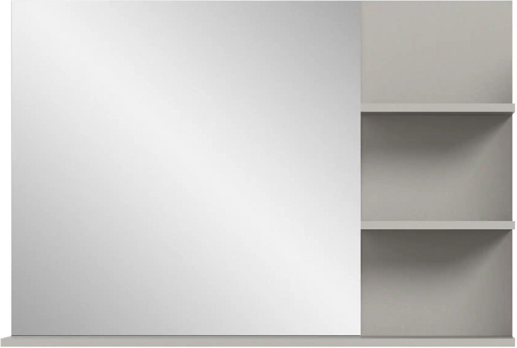 Spiegel  Janker See ¦ grau ¦ Maße (cm): B: 100 H: 69 T: 16.0 Accessoires > Spiegel - Höffner