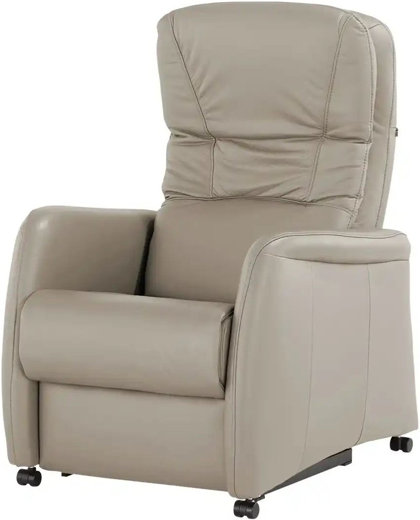 Hukla Ledersessel Tobias ¦ grau ¦ Maße (cm): B: 75 H: 105 T: 88.0 Polstermöbel > Sessel > Relaxsessel - Höffner