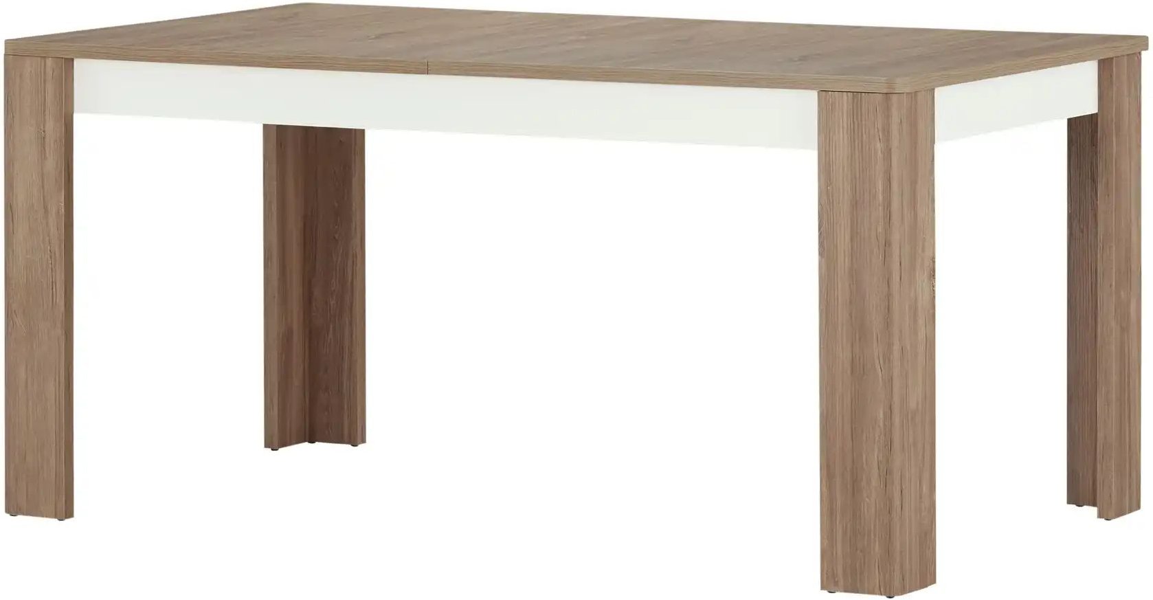 Esstisch  Tango ¦ holzfarben ¦ Maße (cm): B: 160 H: 76 T: 90.0 Tische > Esstische > Esstische ausziehbar - Höffner