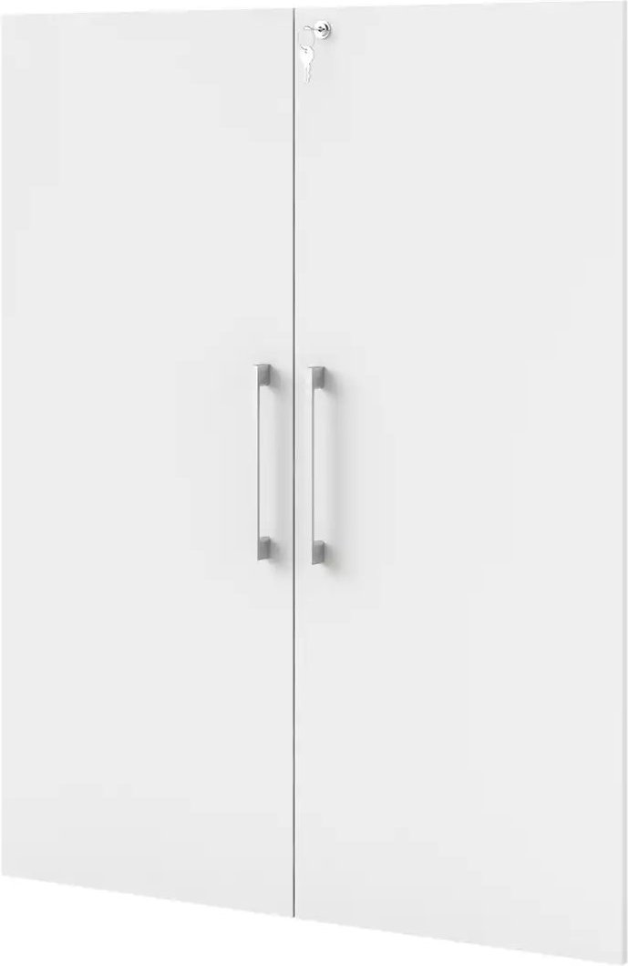 2 Türen mit Schloß Success ¦ weiß ¦ Maße (cm): B: 83,7 H: 105,4 T: 1.5 Sonstiges Zubehör - Höffner