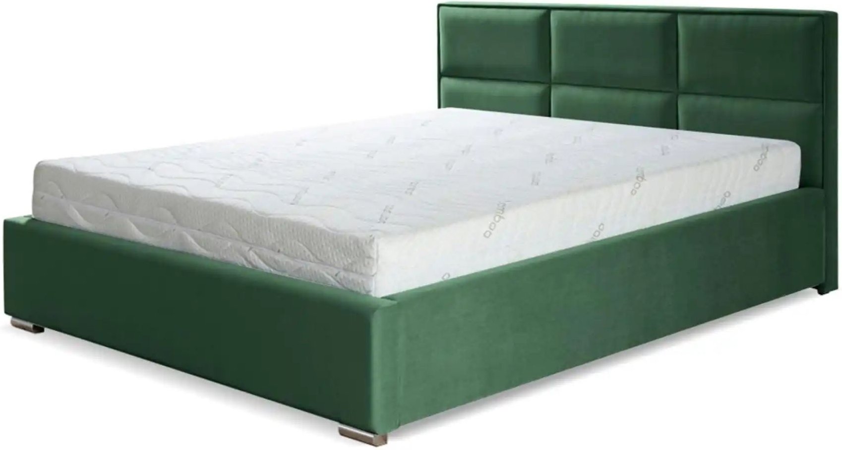 Polsterbett mit Bettkasten Imbir ¦ grün ¦ Maße (cm): B: 140 H: 52 Betten > Komfortbetten - Höffner