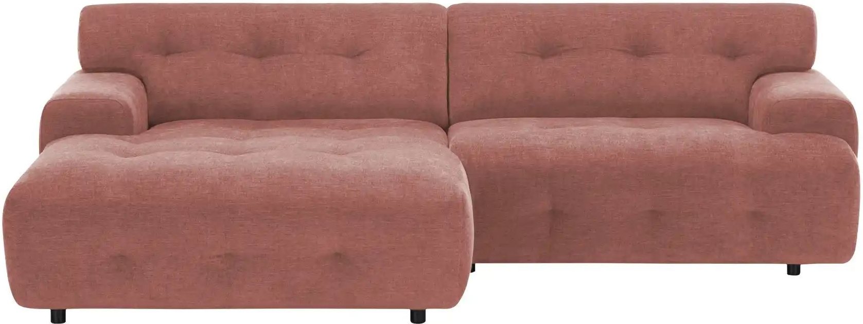 SOHO Ecksofa  Bohanna ¦ rot ¦ Maße (cm): B: 235 H: 72 T: 161.0 Polstermöbel > Sofas > Ecksofas - Höffner