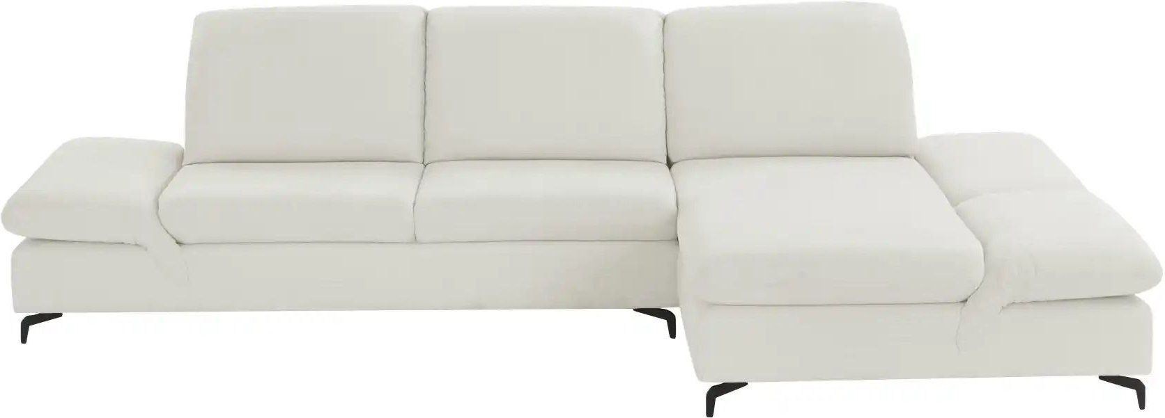 W.SCHILLIG Ecksofa Saraa ¦ weiß ¦ Maße (cm): H: 84 Polstermöbel > Sofas > Ecksofas - Höffner