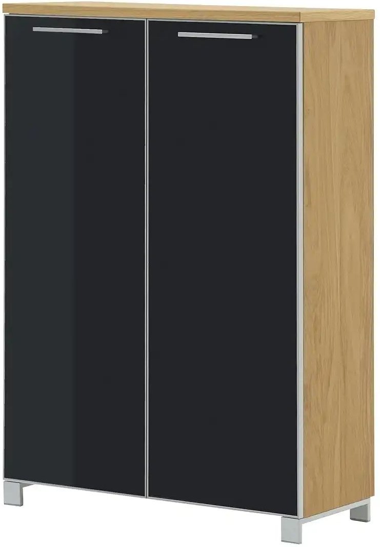 Schuhkommode Duna ¦ holzfarben ¦ Maße (cm): B: 84 H: 126 T: 37.0 Garderoben & Kleiderstangen > Garderoben Schuhschränke...