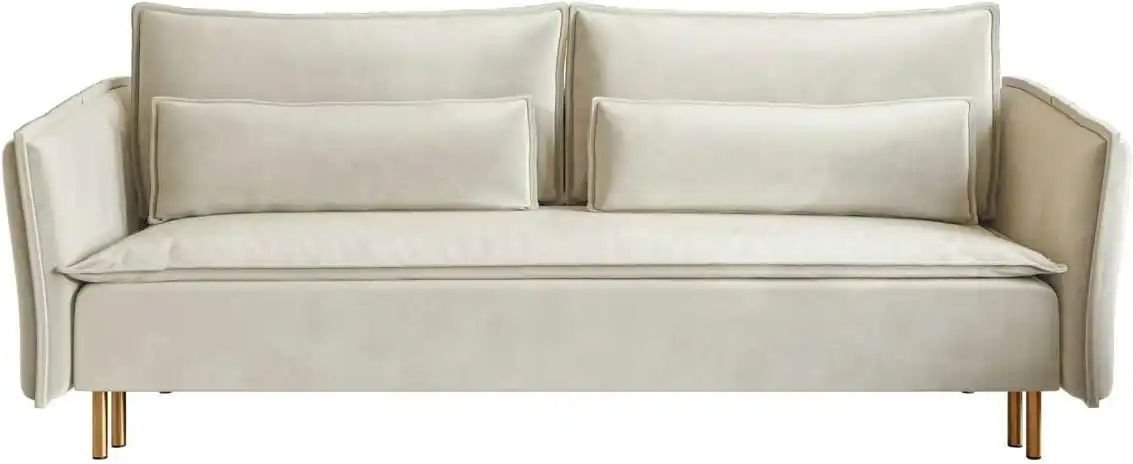 Selsey Schlafsofa Ummo ¦ beige ¦ Maße (cm): B: 230 H: 88 Polstermöbel > Sofas > 3-Sitzer - Höffner