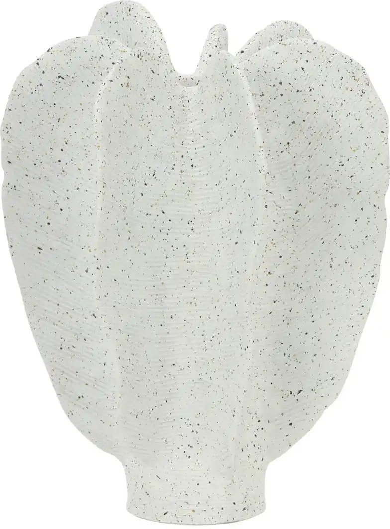 HOME STORY Deko Vase ¦ weiß ¦ Polyresin (Kunstharz) ¦ Maße (cm): H: 36 Ø: 28 Accessoires > Vasen - Höffner