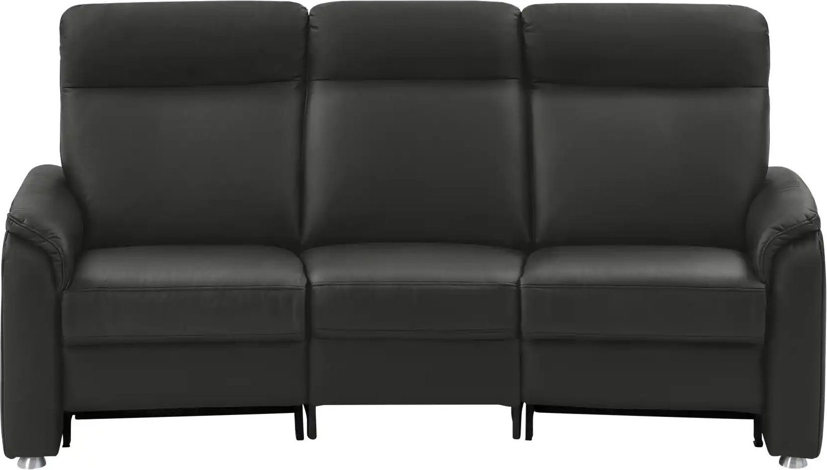Thumbnail - meinSofa Trapezsofa Luc ¦ schwarz ¦ Maße (cm): B: 218 H: 107 T: 103.0 Polstermöbel > Sofas > 2-Sitzer - Höffner