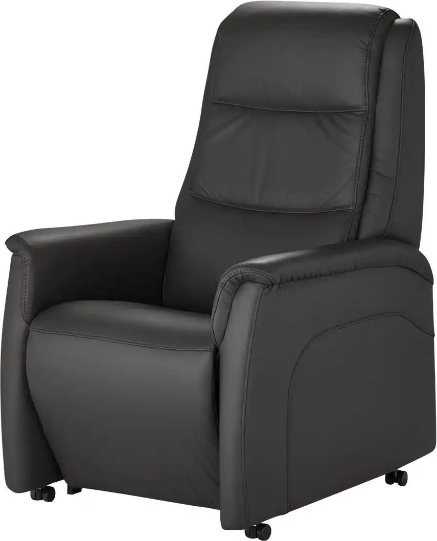 Hukla Ledersessel mit verschiedenen Funktionen Dean ¦ schwarz ¦ Maße (cm): B: 70 H: 109 T: 88.0 Polstermöbel > Sessel > ...