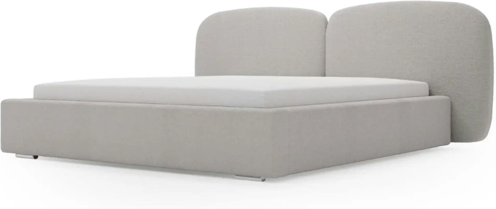 Polsterbett mit Stauraum Palermo ¦ grau ¦ Maße (cm): B: 269 H: 106 Betten > Polsterbetten - Höffner